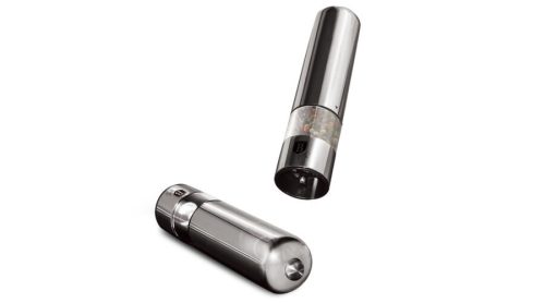 Berlinger Haus Metallic Carbon Line 2 db-os elektromos fűszermalom készlet LED fénnyel