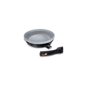   Berlinger Haus Black Rose Collection serpenyő márvány bevonattal, levehető nyéllel, 28 cm