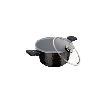   Berlinger Haus Primal Gloss Collection magas lábas titán bevonattal, kétféle fedővel, 24 cm