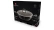 Berlinger Haus Black Silver Collection lábas márvány bevonattal, fedővel, 28 cm