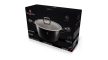 Berlinger Haus Black Silver Collection magas lábas márvány bevonattal, fedővel, 24 cm