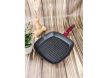 Berlinger Haus Metallic Burgundy Line grill serpenyő márvány bevonattal, levehető nyéllel, 28 cm