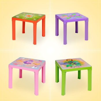 Fantasy műanyag szögletes gyermekasztal - Flair