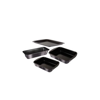   Berlinger Haus Carbon Pro Collection 4 részes tepsikészlet titán bevonattal