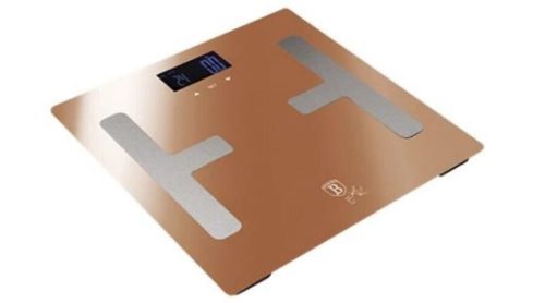 Berlinger Haus Metallic Rosegold Line digitális testanalizáló személymérleg