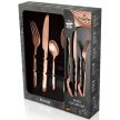 BerlingerHaus evőeszköz készlet, fényes rose gold, 24 részes