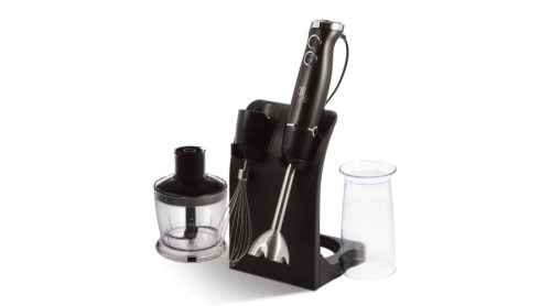 Berlinger Haus Black Silver Collection 5 részes botmixer készlet állvánnyal, 500 W