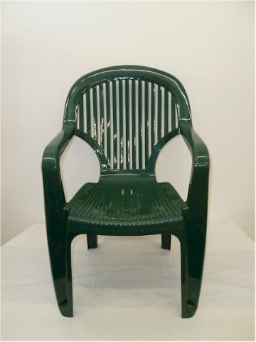 Toronto műanyag kerti szék magastámlás zöld - Flair