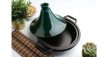Berlinger Haus Emerald Collection öntöttvas tajine edény márvány bevonattal, zománcozott tetővel