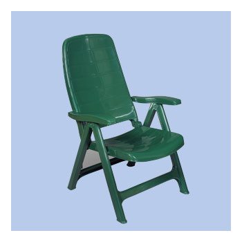 Prelude műanyag kerti szék zöld - Flair