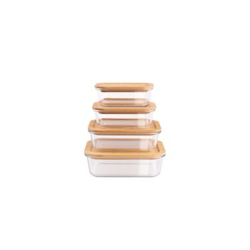 Berlinger Haus 8 részes üveg ételtartó doboz készlet