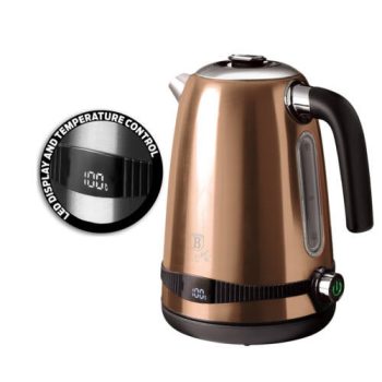   Berlinger Haus Metallic Rosegold Line digitális elektromos vízforraló