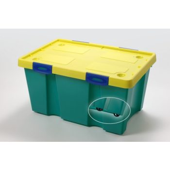 Uni-box műanyag tároló láda 600 fedéllel - Flair