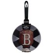 Berlinger Haus Stone Touch Line flip serpenyő kő hatású márvány bevonattal, hőálló nyéllel, 26 cm