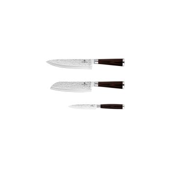   Berlinger Haus Eternal Collection 3 részes rozsdamentes acél késkészlet fa nyéllel