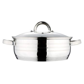 Blaumann rozsdamentes lábas üvegfedővel 10 L