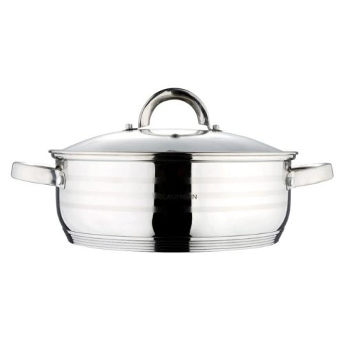 Blaumann rozsdamentes lábas üvegfedővel 10 L