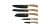 Berlinger Haus Ebony Maple Line 5 db-os késkészlet gyémánt bevonattal