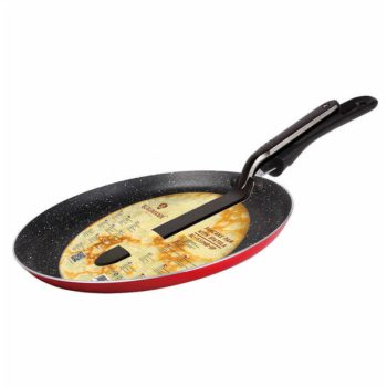 Blaumann palacsintasütő burgundy 24 cm lapáttal