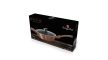 Berlinger Haus Metallic Rosegold Line mély serpenyő márvány bevonattal, fedővel, 28 cm