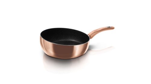 Berlinger Haus Metallic Rosegold Line flip serpenyő márvány bevonattal