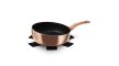 Berlinger Haus Metallic Rosegold Line flip serpenyő márvány bevonattal