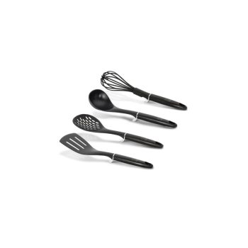   Berlinger Haus Black Silver Collection 4 részes nylon konyhai eszköz készlet
