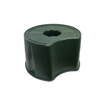 Műanyag kerti vízgyüjtő alj zöld