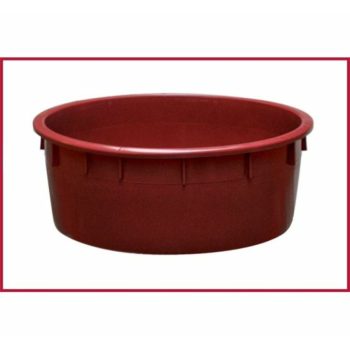 Műanyag kerti szüretelő kád 110 L bordó