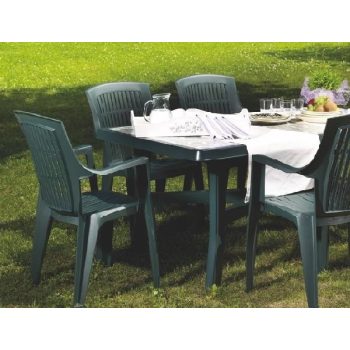 Rodar műanyag kerti zöld szett