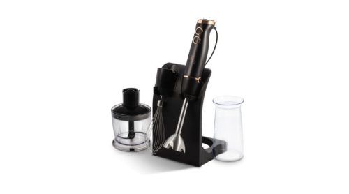 Berlinger Haus Black Rose Collection 5 részes botmixer készlet állvánnyal, 500 W