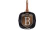Berlinger Haus Metallic Rosegold Line grill serpenyő márvány bevonattal