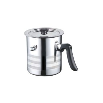   Blaumann duplafalú rozsdamentes acél tejforraló fedővel, 2 l