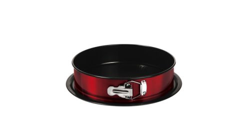 Berlinger Haus Metallic Burgundy kapcsos kerek tortaforma titán bevonattal, alátéttel