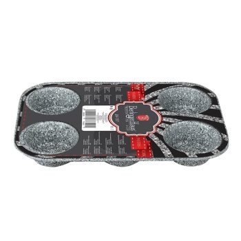   Berlinger Haus Stone Touch Line 6 lyukú muffinsütő tapadásmentes bevonattal