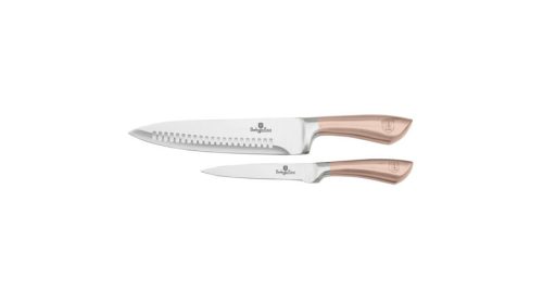 Berlinger Haus Metallic Rosegold Line 2 db-os rozsdamentes acél késkészlet