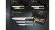 Berlinger Haus Kikoza Collection 3 részes késkészlet rozsdamentes acélból, fa dobozban, fekete