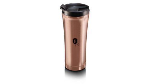 Berlinger Haus Metallic Rosegold Line rozsdamentes acél kávés bögre, 500 ml, rosegold metál
