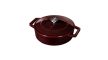 Berlinger Haus Metallic Burgundy Line öntöttvas lábas fedővel, 26 cm, burgundy