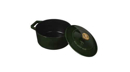 Berlinger Haus Emerald Collection öntöttvas magas lábas fedővel, 24 cm