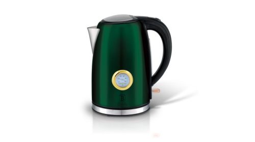 Berlinger Haus Emerald Collection rozsdamentes acél elektromos vízforraló termosztáttal, 1,7 liter, 