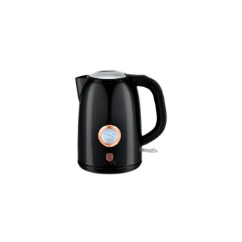   Berlinger Haus Black Rose Collection rozsdamentes acél elektromos vízforraló termosztáttal, 1,7 lite