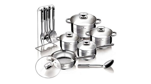 Blaumann Goumet Line 17 részes Jumbo rozsdamentes acél edénykészlet