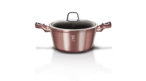 Berlinger Haus I-Rose Collection magas lábas titán bevonattal, fedővel, 24 cm