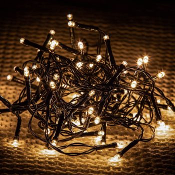 Basic kültéri LED fényfüzér 360 db meleg fehér LED-del