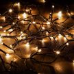 Basic kültéri LED fényfüzér 360 db meleg fehér LED-del