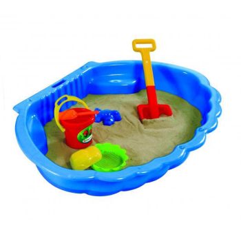 Kagylós műanyag homokozó 2075