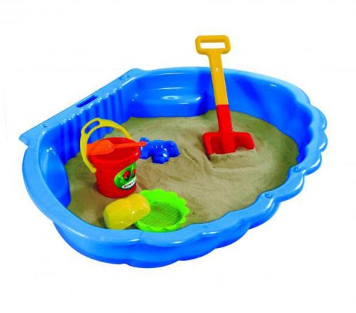 Kagylós műanyag homokozó 2075