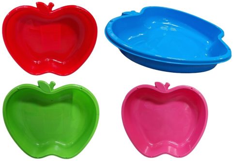 Alma műanyag homokozó