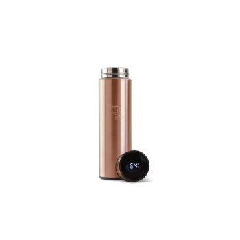   Berlinger Haus Metallic Rosegold Line rozsdamentes acél termosz LED kijelzővel, 450 ml